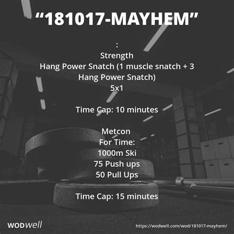 crossfit mayhem workouts.